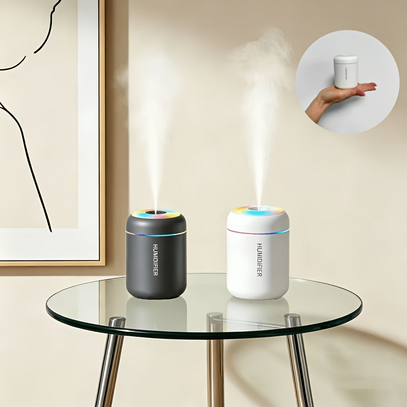 1pc Essential Oil Aromatherapy Mist Diffuser And Humidifier with Color-Changing Night Light, Cold Mist Function, And Plant Health Promotion - Refresh And Purify Your Room with a Soothing Atmosphere, Gift