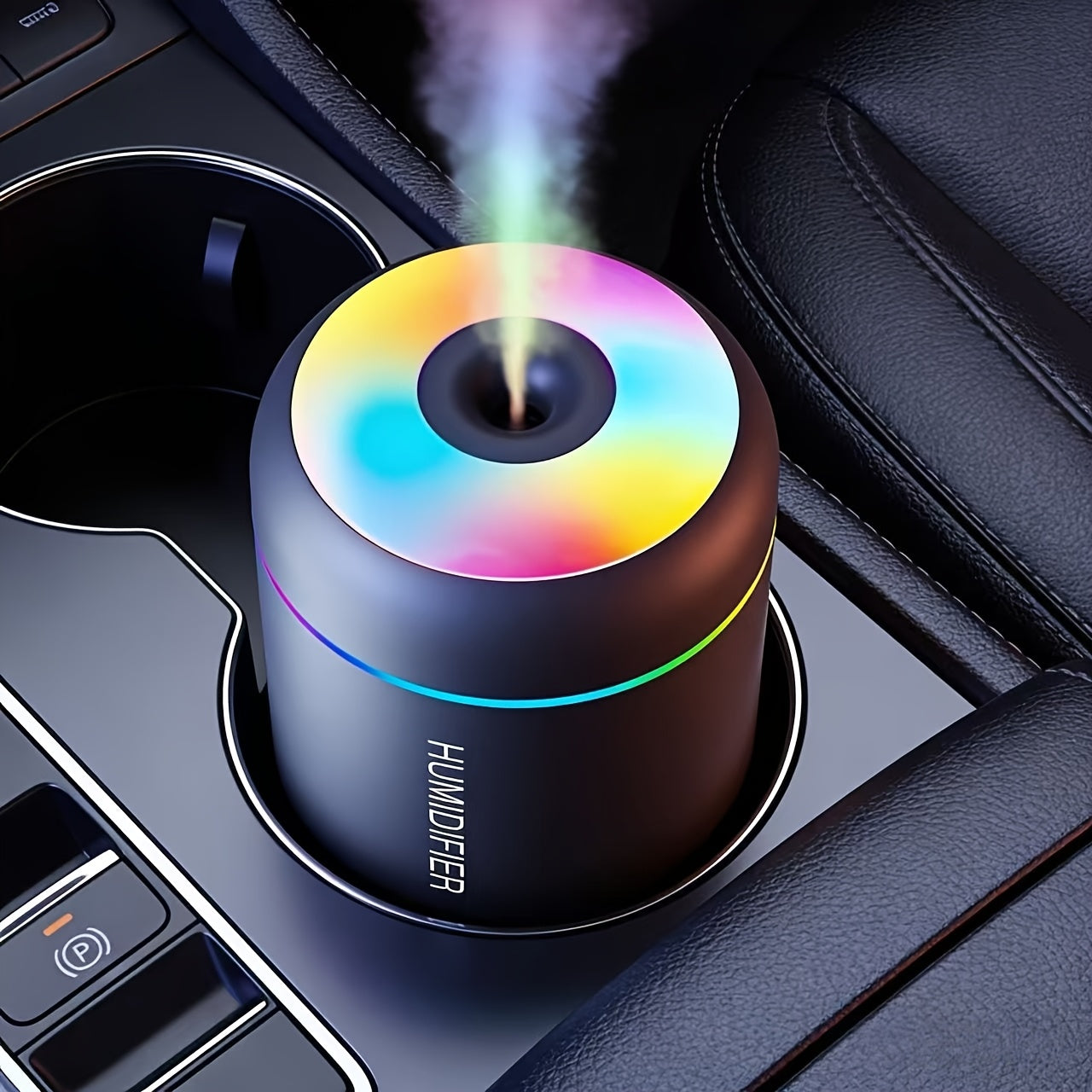 1pc Essential Oil Aromatherapy Mist Diffuser And Humidifier with Color-Changing Night Light, Cold Mist Function, And Plant Health Promotion - Refresh And Purify Your Room with a Soothing Atmosphere, Gift
