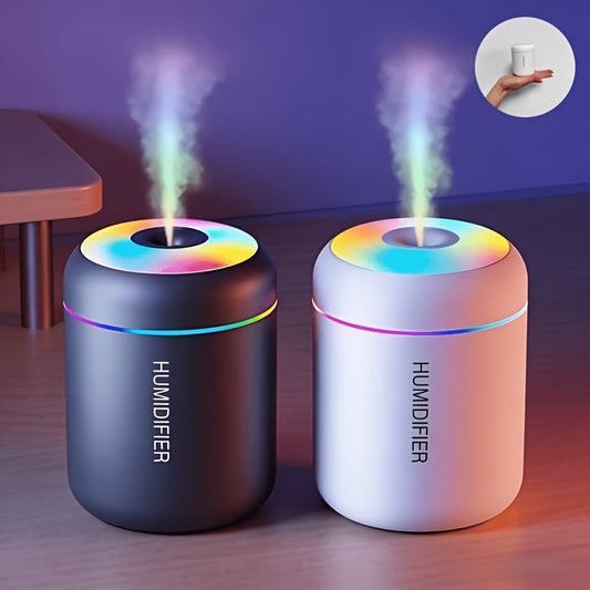 1pc Essential Oil Aromatherapy Mist Diffuser And Humidifier with Color-Changing Night Light, Cold Mist Function, And Plant Health Promotion - Refresh And Purify Your Room with a Soothing Atmosphere, Gift